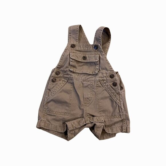 Oshkosh Overalls Shorts 6 Month - Picture 1 of 6